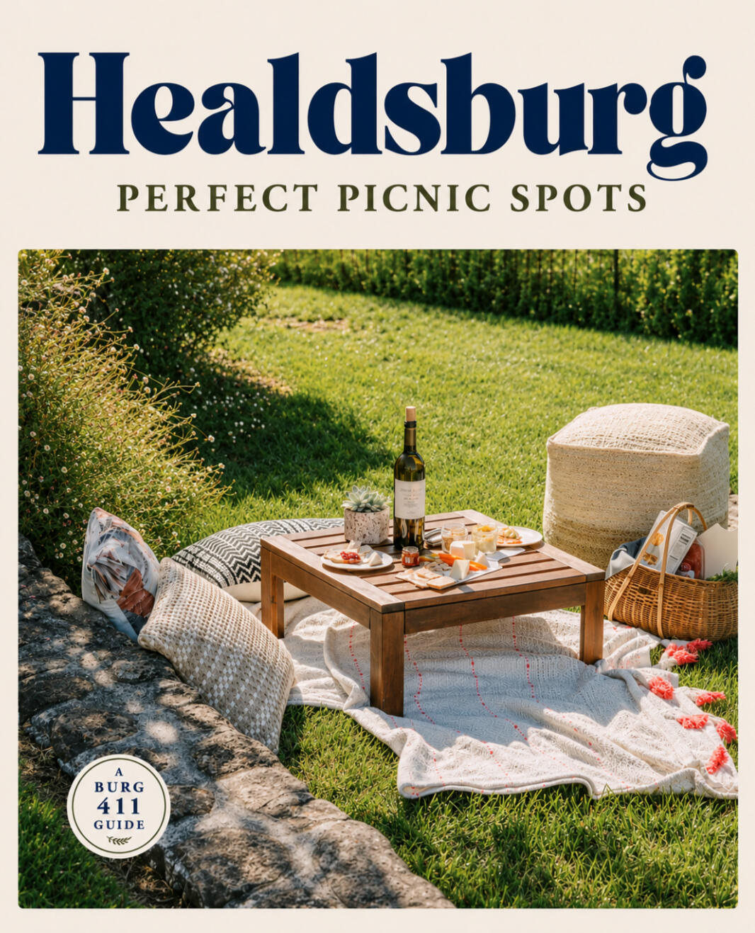 Healdsburg Perfect Picnic Spots